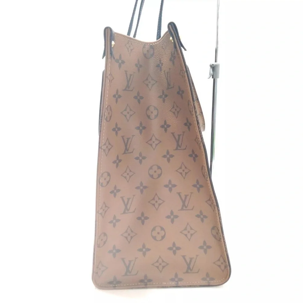 Louis Vuitton LV Tote Bag On the Go GM Brown Monogram Giant